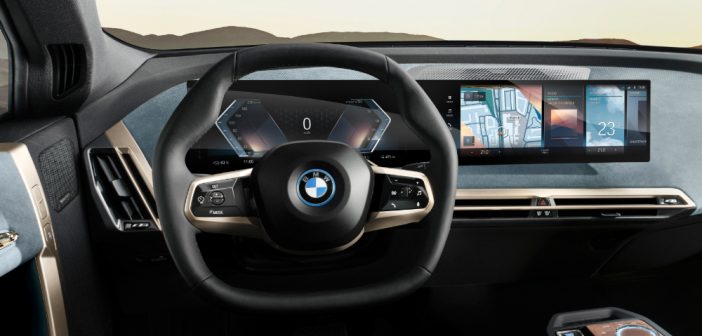 Bmw ix интерьер