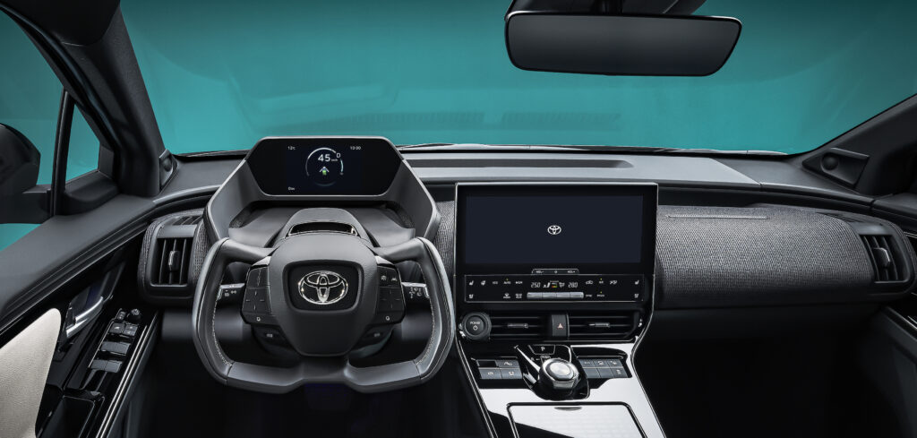 Toyota previews interior of bZ4X concept | Automotive Interiors World