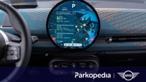 Parkopedia EV charging data integrated in Mini’s new circular OLED display